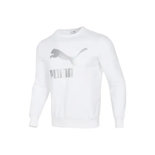 PUMA Essentials+ Sweatshirts Men White