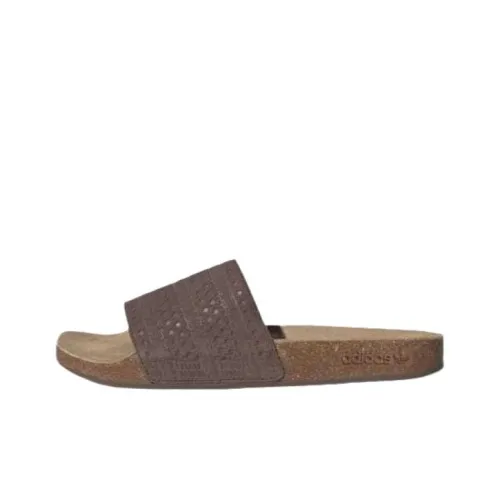 Adidas Originals Quiet Slide Slippers Unisex Brown