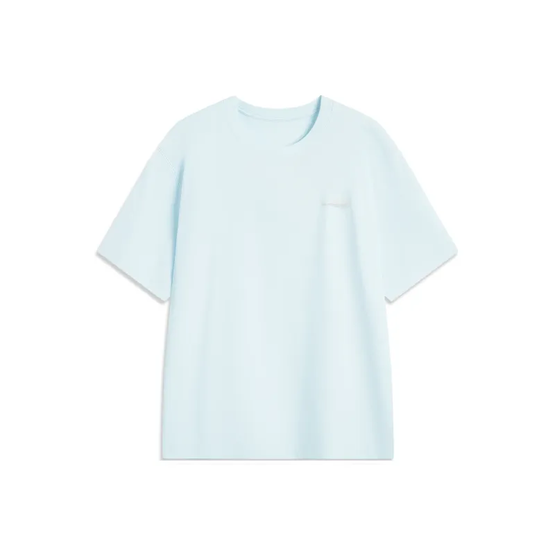LiNing T Shirt Unisex Light Sky Blue-0