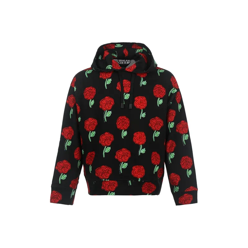 VERSACE JEANS COUTURE Sweatshirts Men Black-0