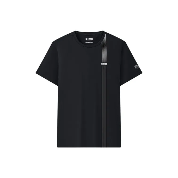K·SWISS T Shirts Men Black-0
