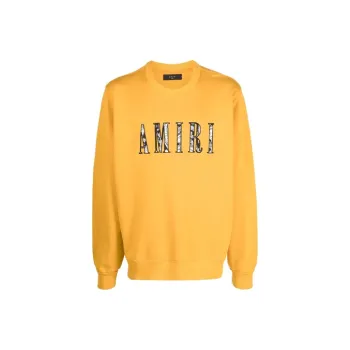 AMIRI Paisley Core Logo Crew