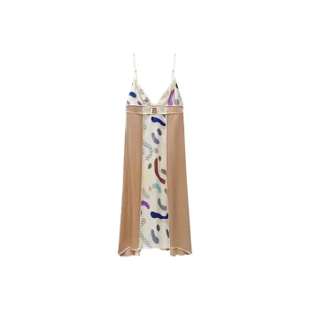 Sangluo Nightgown Women's Chestnut Shell Brown