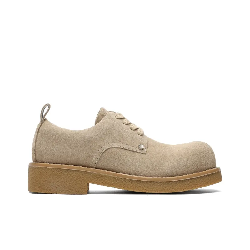 KUNGFUDEER Dimensional Player Slip Resistant Height Increasing Low Top Casual Shoes Unisex-6
