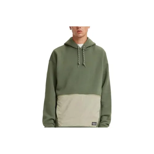 Levi's Sweatshirt Men's White Green