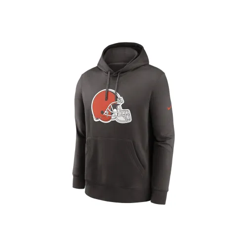 Nike Cleveland Browns Club Logo Men's Nike Nfl Pullover Hoodie