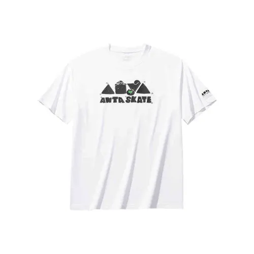 Anta Sports Life Collection T Shirt Unisex Snowflake White