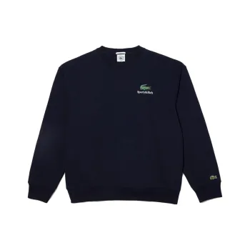 Sporty & Rich X LACOSTE Sweatshirts Unisex Blue
