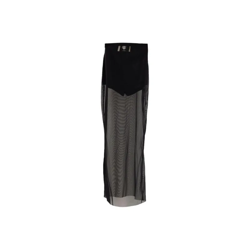 ANIYE BY Semi sheer Midi Skirt-1