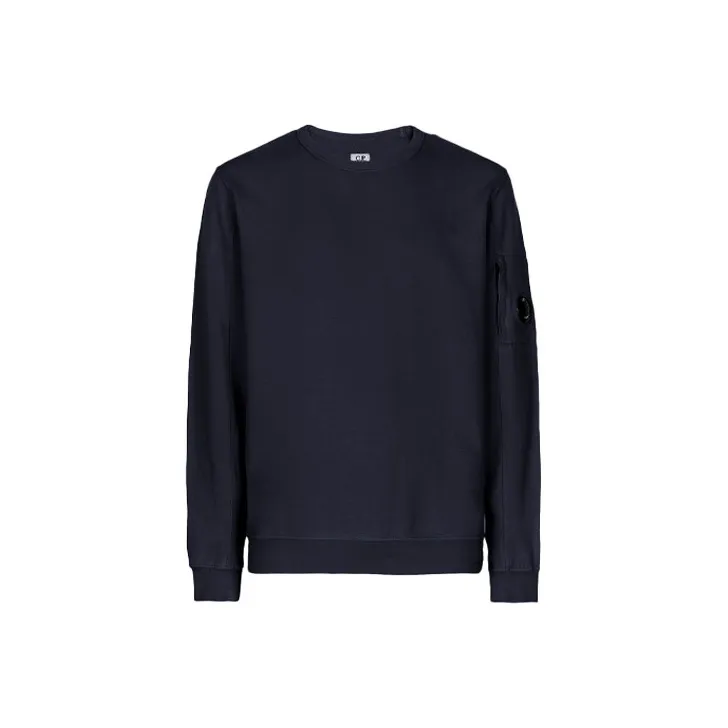 C.P.Company Lens Detailed Light Fleece Sweatshirt-0