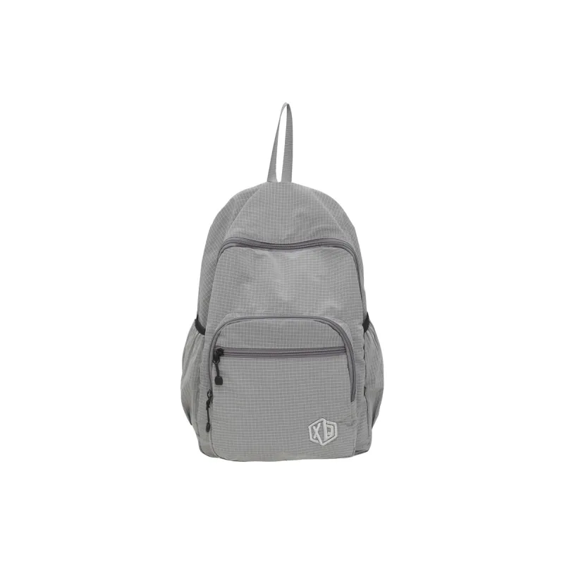 LOUIS ROYALN Nylon Backpack Large Size Unisex Khaki/Dragon Fruit/Gray/White/Green/Black/Pink/Red-3