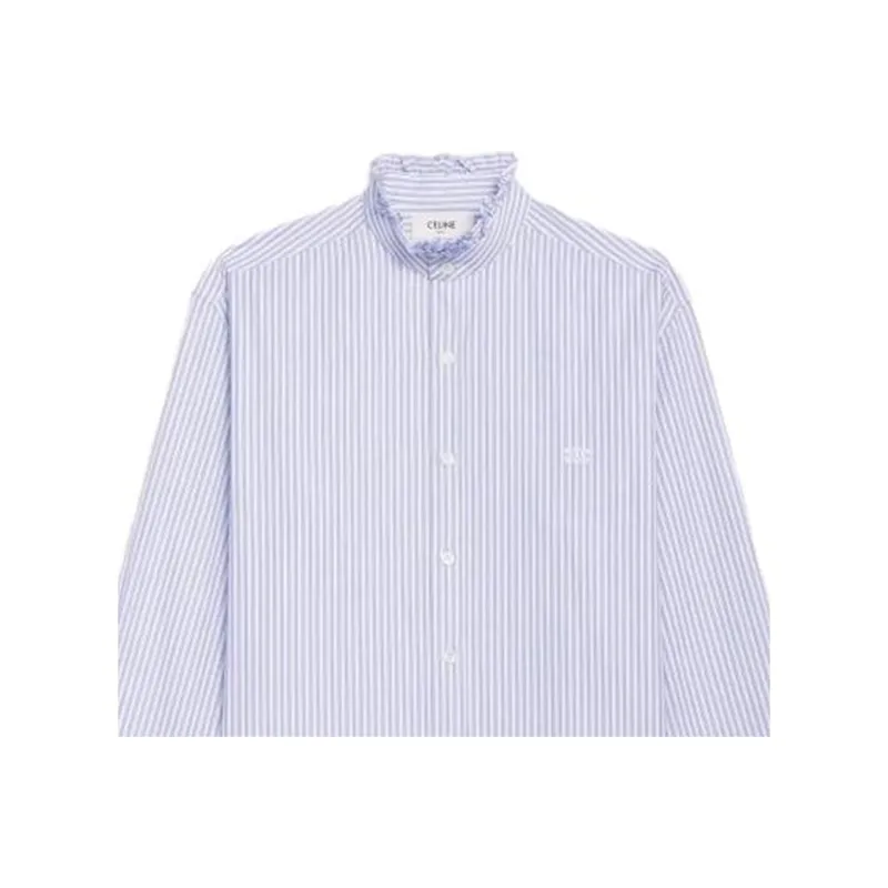 CELINE Shirts Women's Blue-1