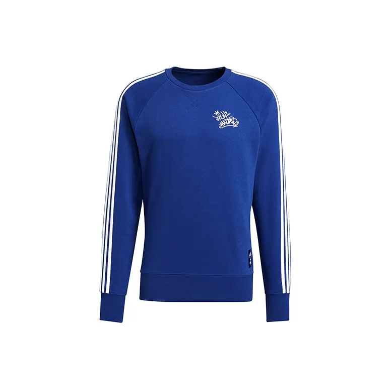 Adidas Real Madrid Sweatshirts Men Blue-0