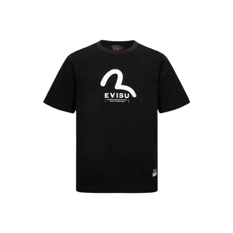 EVISU Seagull & EVISU Print Multi pocket T shirt-3