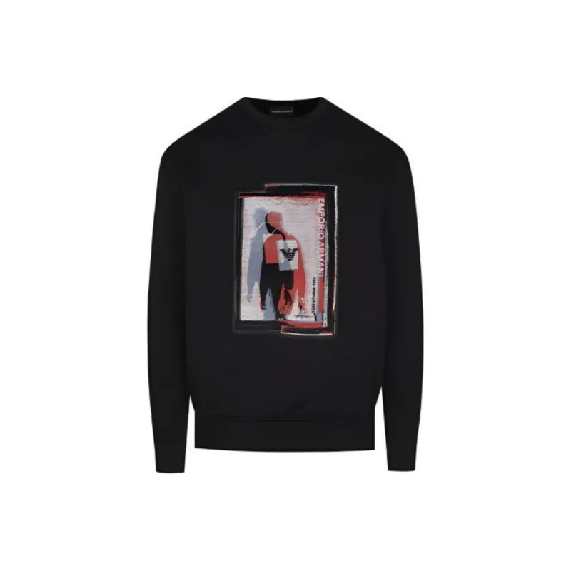 EMPORIO ARMANI Sweatshirt Men's Black-0