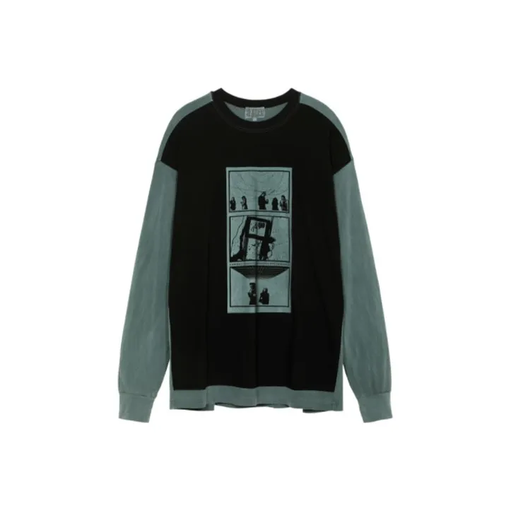 Cav Empt Sweatshirts Unisex Black Green Multicolor-0