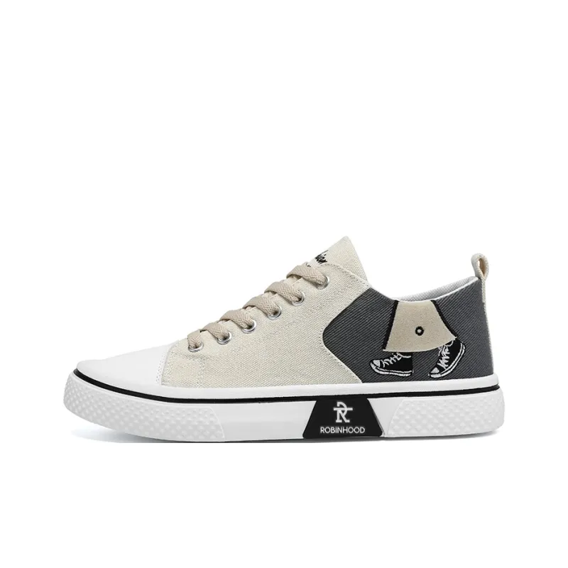 ROBINHOOD Coverage Slip Resistant Cushioning Abrasion Resistant Low Top Skateboard Shoes Men's-1