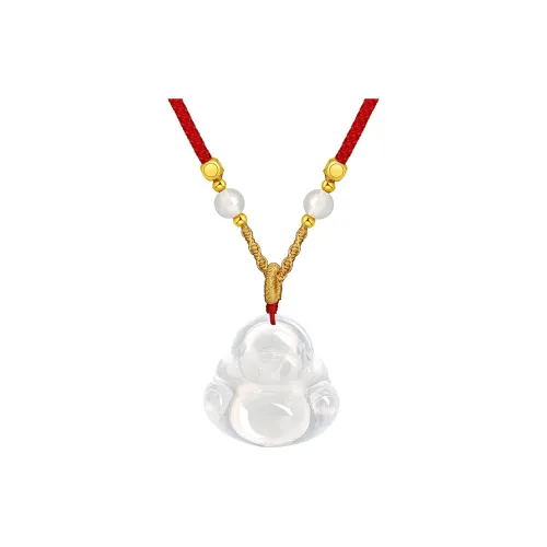 ZHOUBAIFU Chalcedony Necklaces Unisex