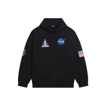 Balenciaga Space Nasa Logo Hoodie