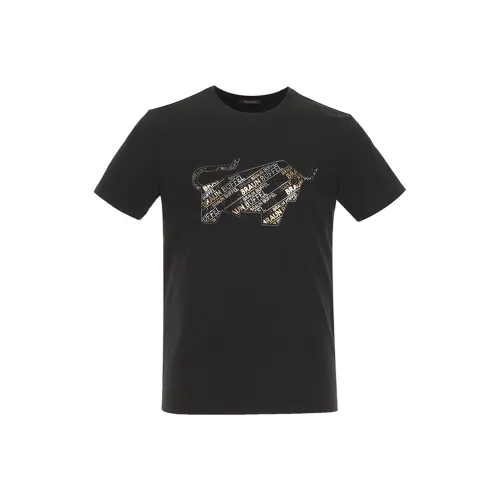 BRAUN BUFFEL T Shirt Men's Black