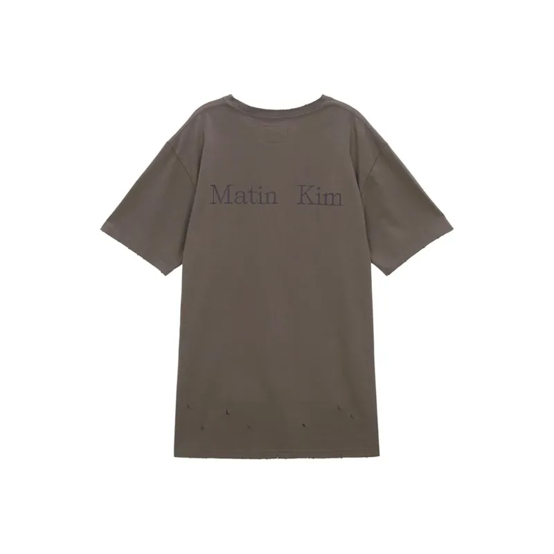 MATIN KIM T-Shirts Unisex Beige-0