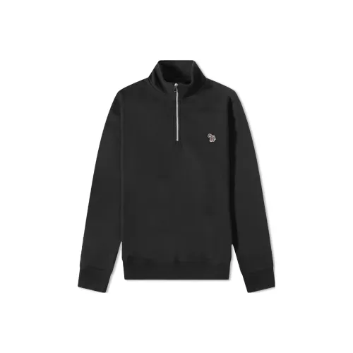 Paul Smith Logo patch Funnel neck Sweatshirt