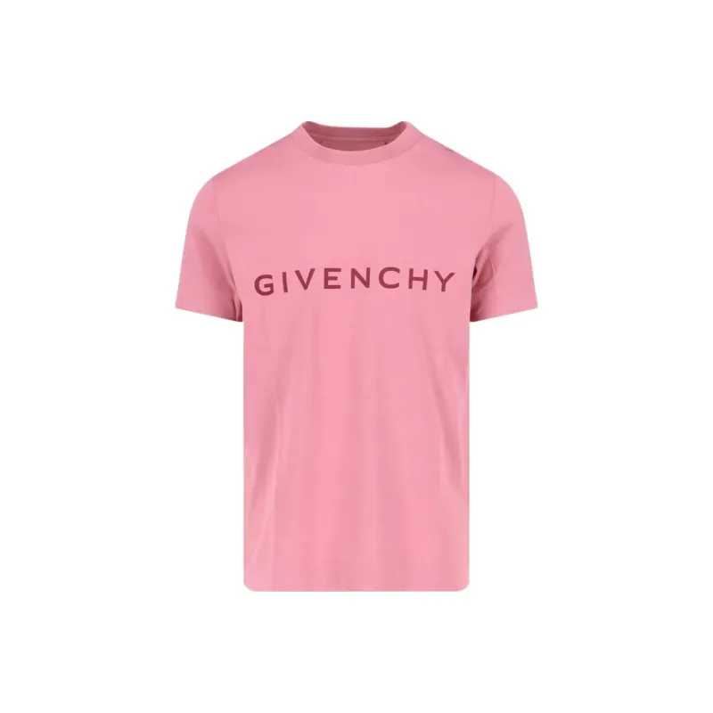 Givenchy T Shirts Men Pink-0