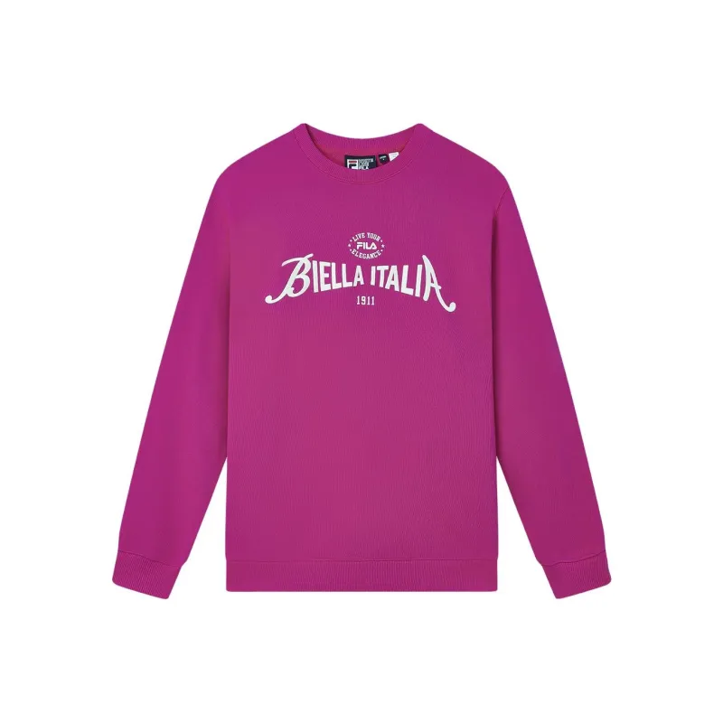 FILA Sweatshirt Unisex True Rose Red-0