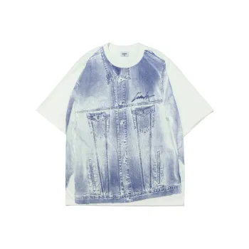 Guuka Short Sleeved T Shirts Men's Light Blue
