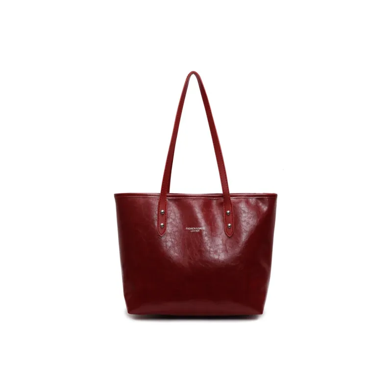 GOX PU Tote Bag, Shopping Bag, Shoulder Bag Women's Multicolor-6