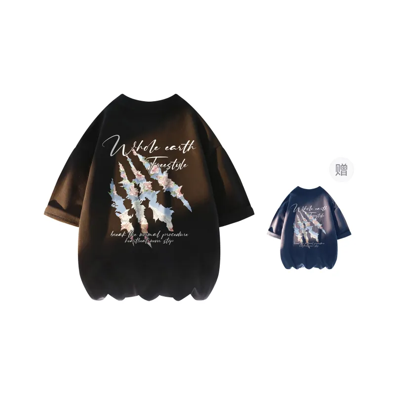 WHOLE EARTH T Shirt Summer Unisex-27