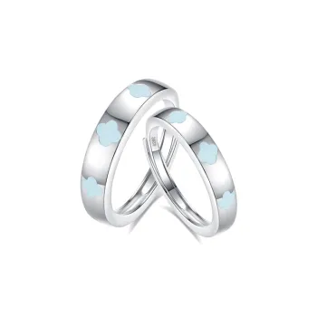 GLOIRE S925 Silver Rings Unisex