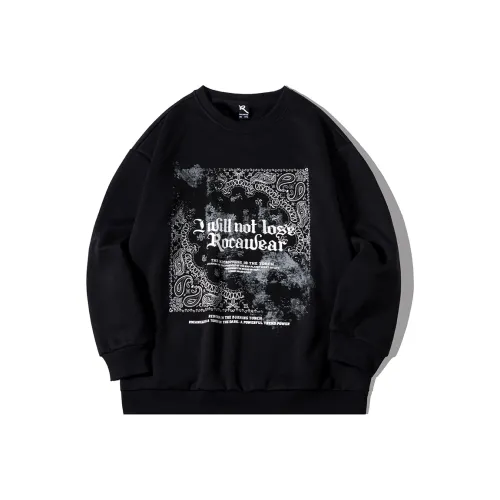 ROCAWEAR Sweatshirt Unisex Black
