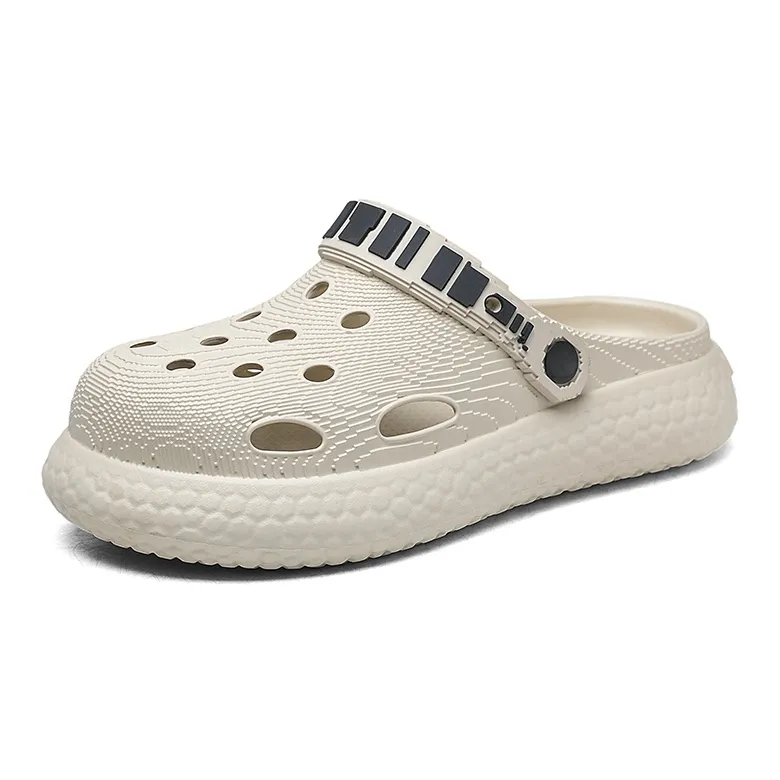Darcy Sen Sandal Slippers Khaki/Black Gray/Khaki Black-8