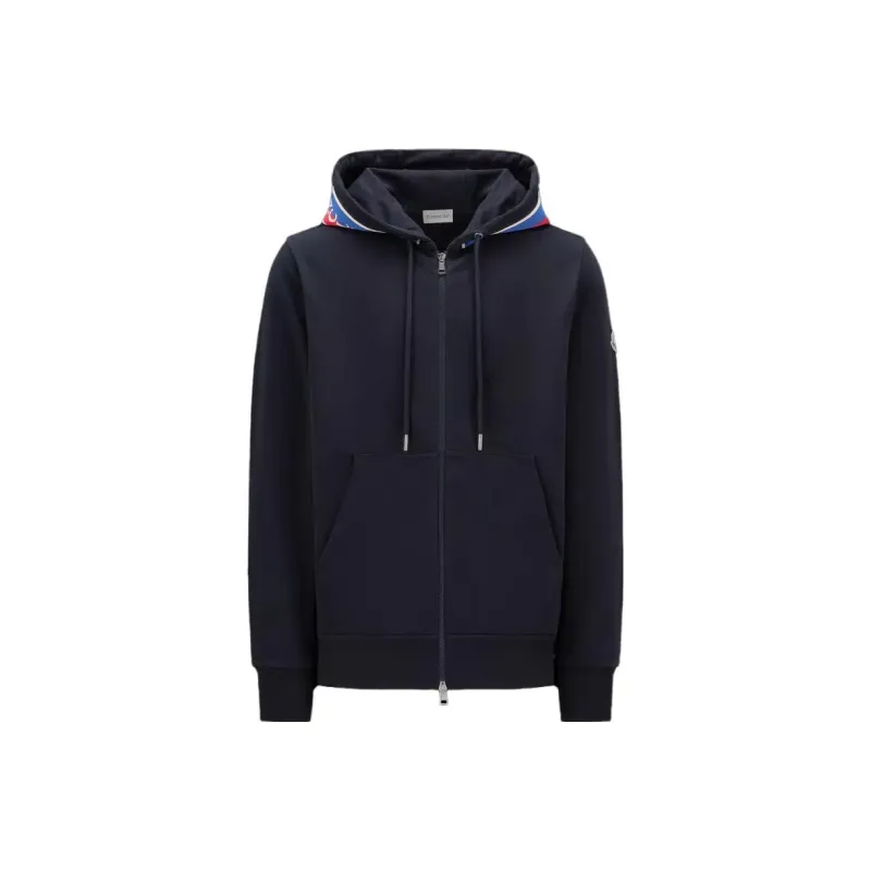 Moncler Sweatshirts Men Dark Blue-0