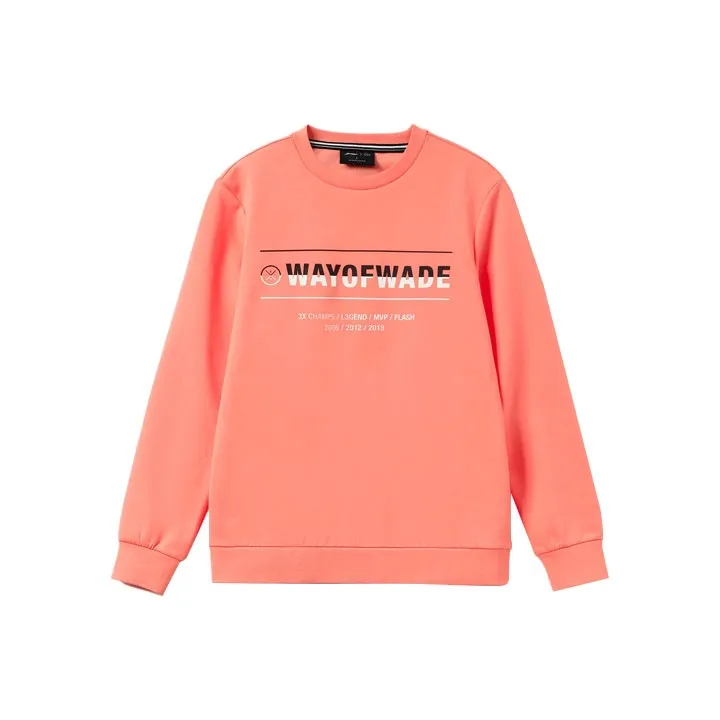 LINING Wade Collection Sweatshirts Men Desert Pink-0