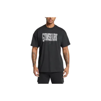 GYMSHARK T Shirts Men Black