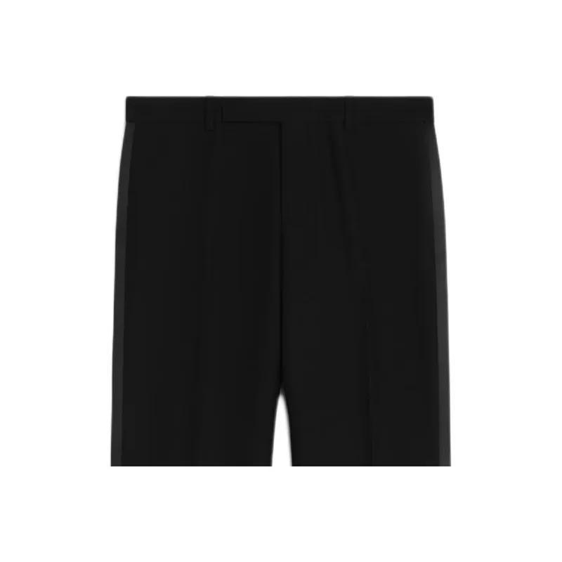 CELINE Dylan Tux Pants In Wool And Mohair-2