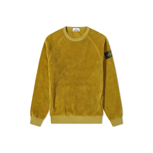 STONE ISLAND Sweatshirts Men Yellow