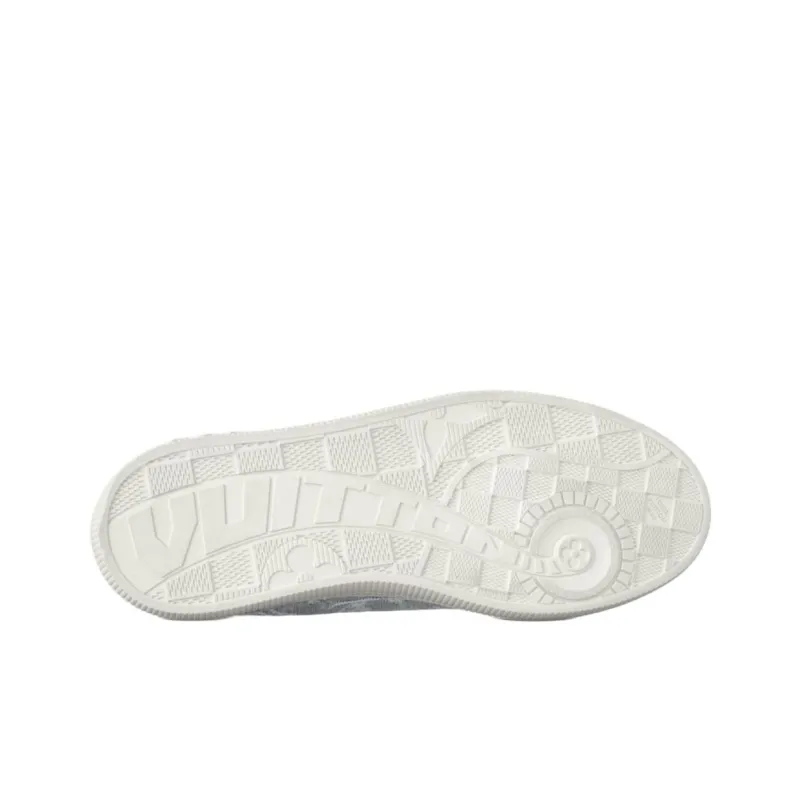 LOUIS VUITTON Lagoon Sneaker 25ss Spring Summer, Cookie Shoes Low Top Canvas Shoes Women's Gray-5