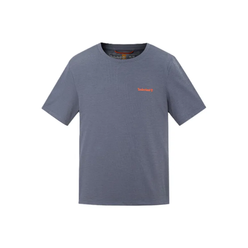 Timberland T Shirt Men's Gray Blue-0