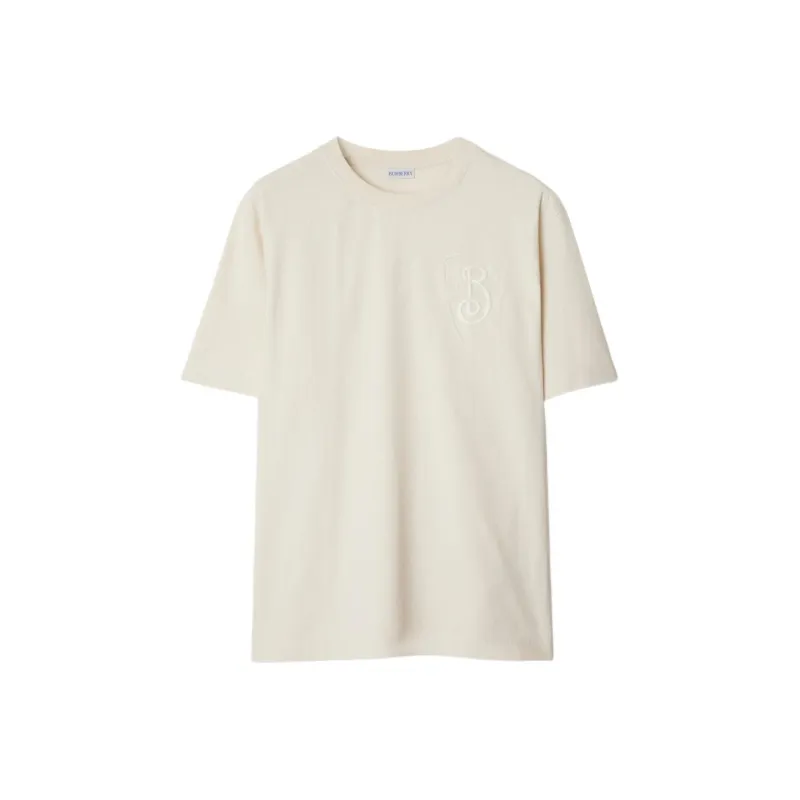Burberry T Shirts Men Beige-0