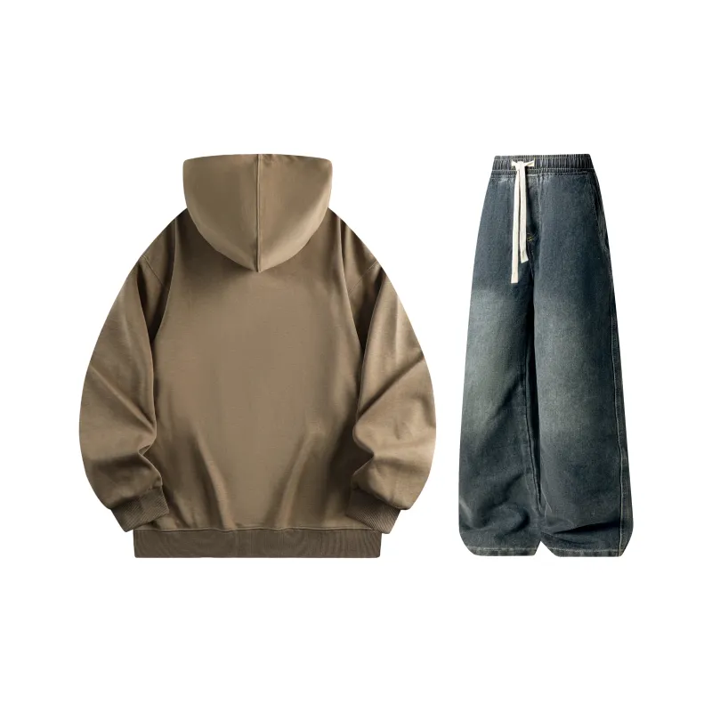 A.X.S.K Sweatshirt Sets Unisex-56