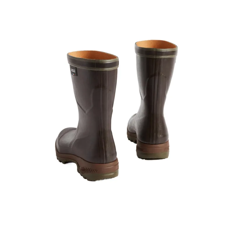 AIGLE PARCOURS 2 Rain Boots Unisex Brown-2