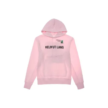Helmut Lang Logo print Cotton Hoodie
