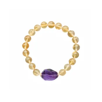 Xifeng Building Crystal Bracelets Unisex