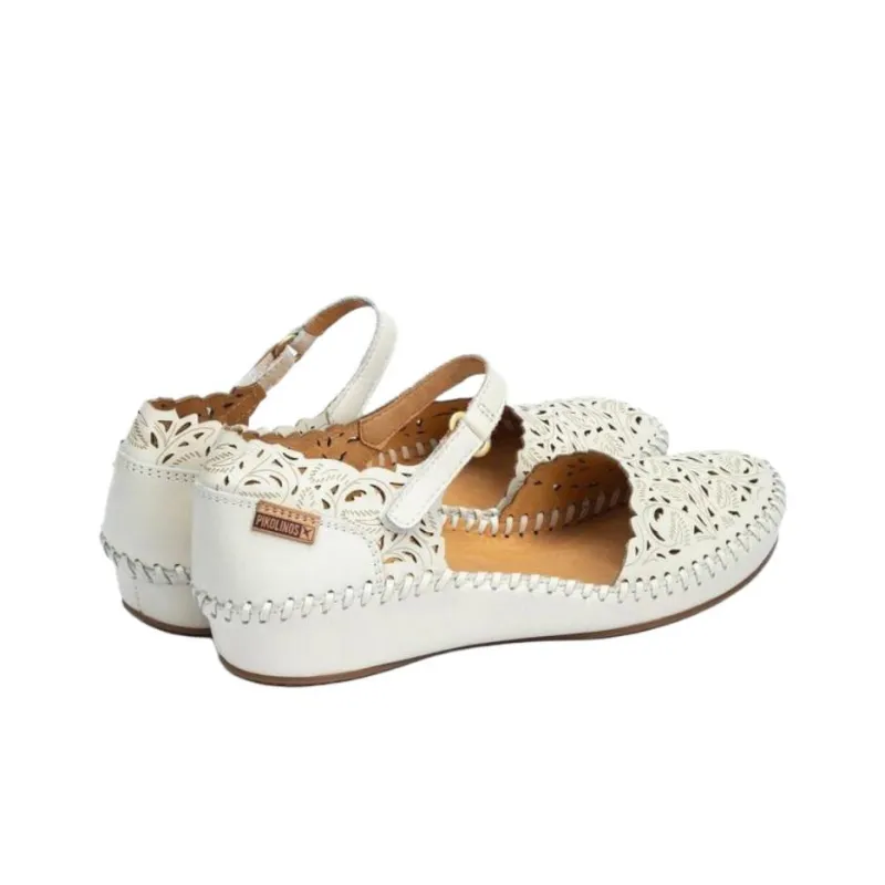 PIKOLINOS P. VALLARTA Casual Single Shoes 3cm Women's White-3