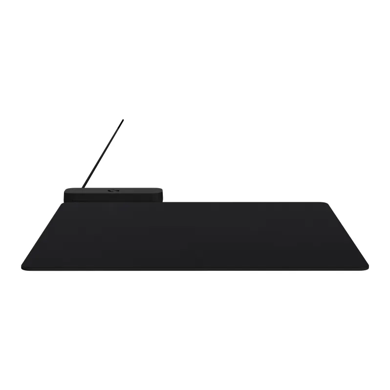 Logitech USB Port With Wireless Charging Fabric Surface Gaming Mouse Pad-5