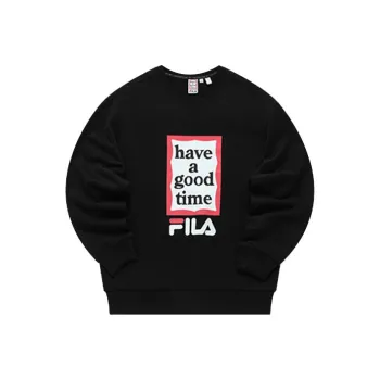 FILA Have A Good Time Collection Sweatshirts Unisex Black