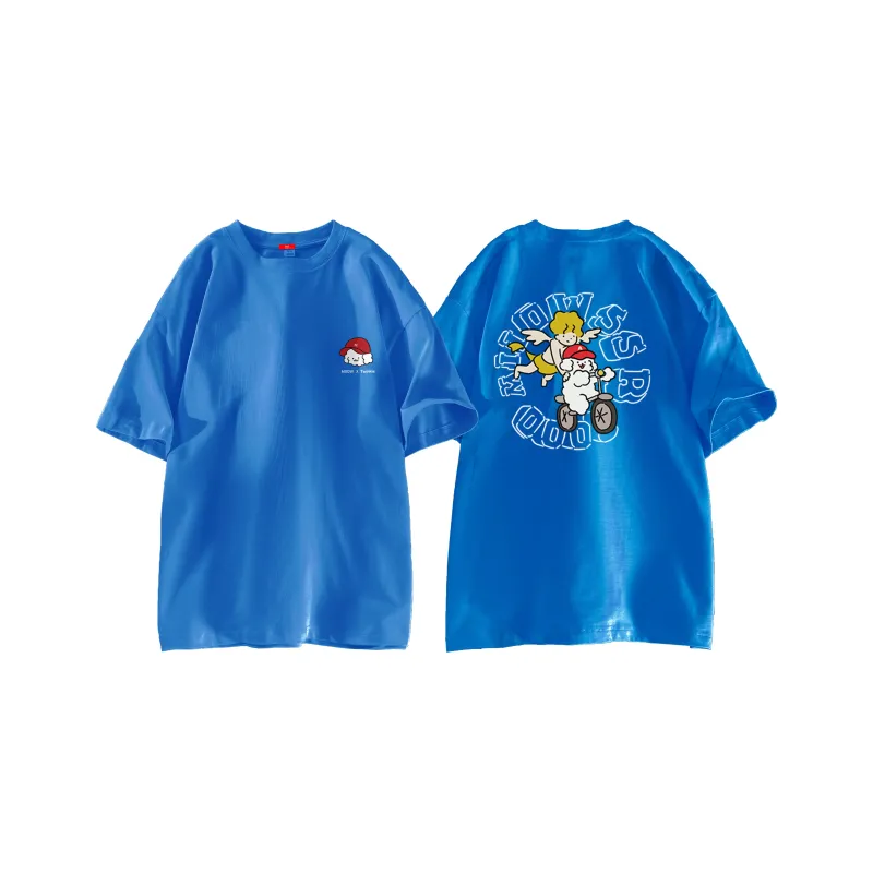 MIIOW Trend Party Series Short Sleeved T Shirts Unisex-9